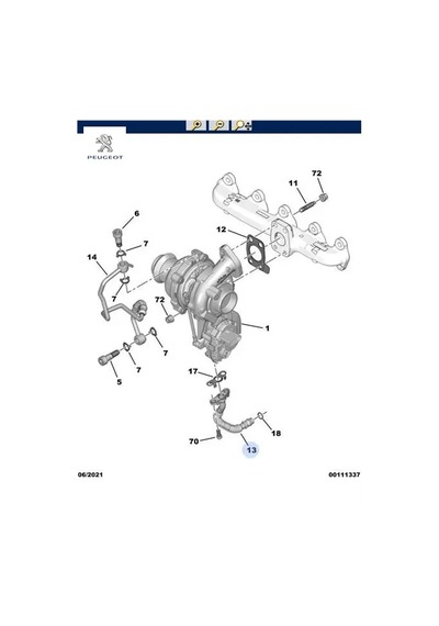 Tür Yağ Dön Bor Peugeot 9823885680