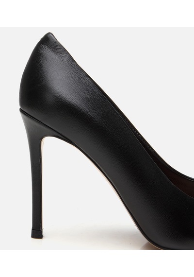 Hotiç Kadın Deri Siyah İnce Topuklu Stiletto 01ayh303720a100 Siyah-black Siyah