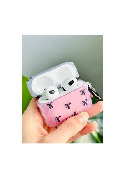 Airpods 3. Nesil İle Uyumlu Baskılı Tasarım Kalın Silikon Koruyucu Kılıf - Baskıminikurdele
