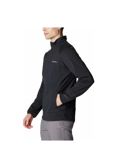 Columbia Canyon Meadows Erkek Softshell Siyah