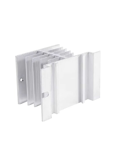 Ssr Alüminyum Soğutucu Blok Solid State Röleler İçin 10a/40a Ray Montaj Edilebilir Isı Sıcaklık Düş