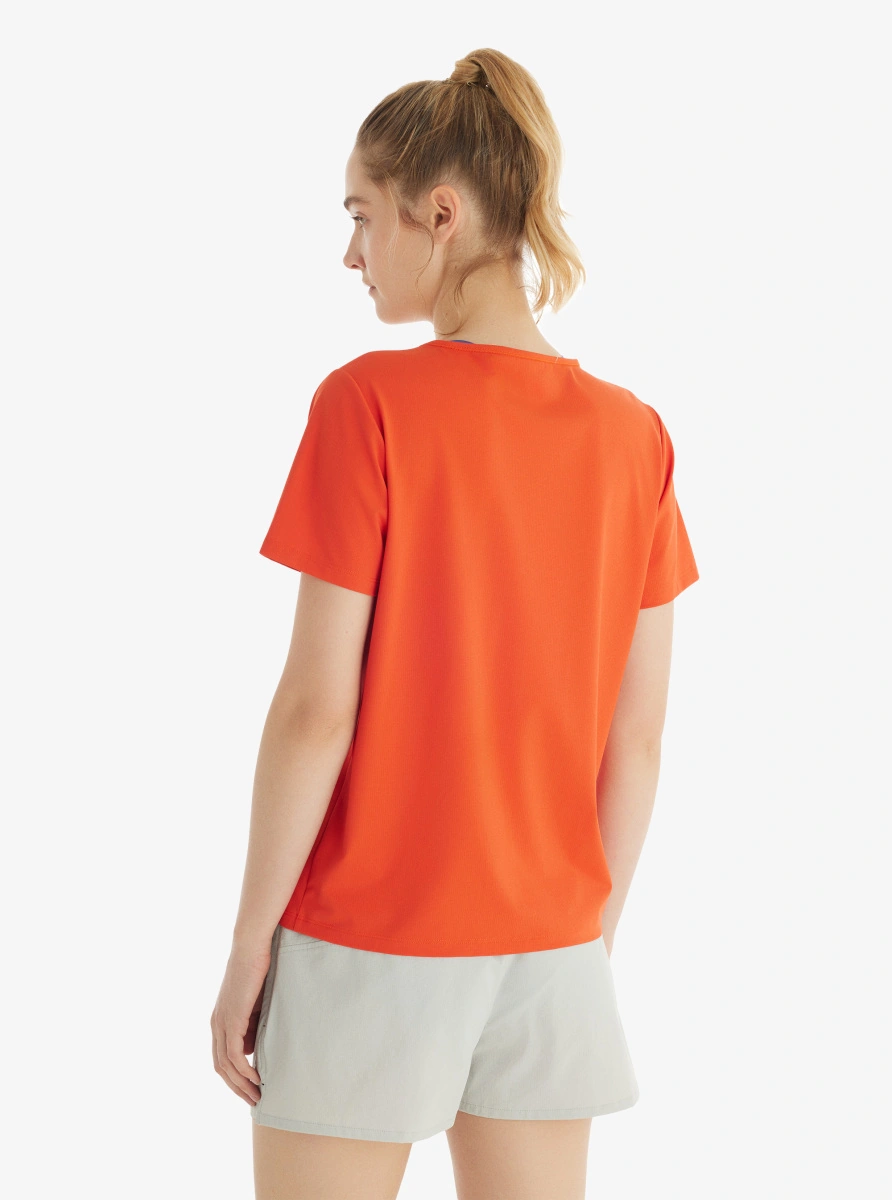 Blackspade Kadın T-shirt 70592 - Mercan Mercan