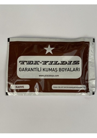 Yıldız Kumaş Boyası Kahverengi