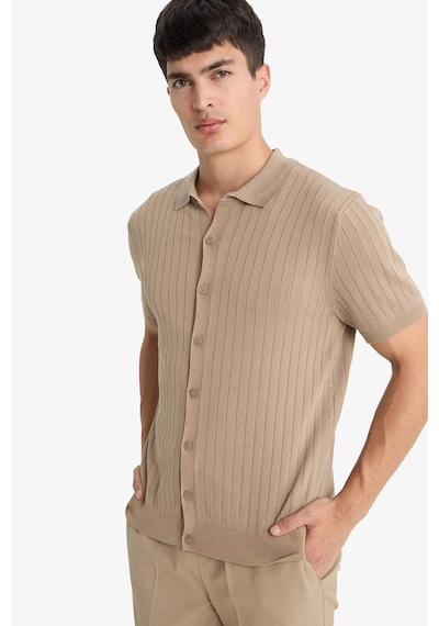 DeFacto Standart Fit Polo Yaka Triko Kısa Kollu Tişört E4603AX25SMBG129