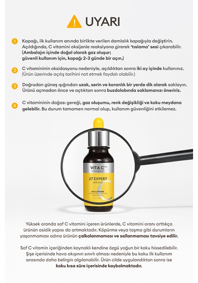 Missha Aydınlatıcı Ampul Vita C Plus 27 Expert Ampoule
