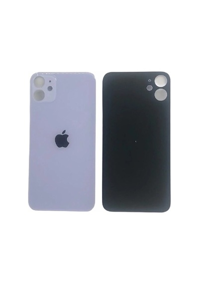 Cep Telefonu Apple Uyumlu iPhone 11 Arka Pil Kapağı Bighole Mor
