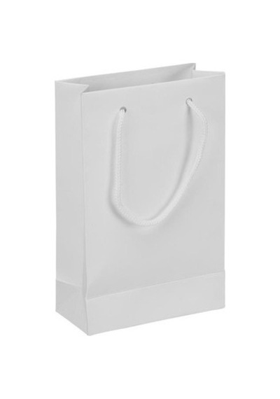 11x17 Cm Beyaz Düz Renk Renk Tutma İpli 25 Li Karton Çanta