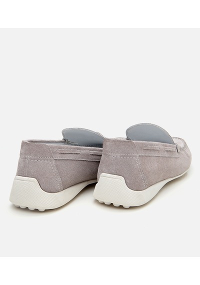 Hotiç Erkek Süet Deri Gri Püskül Detaylı Günlük Loafer 02ayh305540a200 Açık Gri-lıght Grey Açık Gri