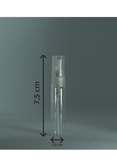 Boş Parfüm Şişesi 5 ML 20 Adet Şeffaf Boş Şişe