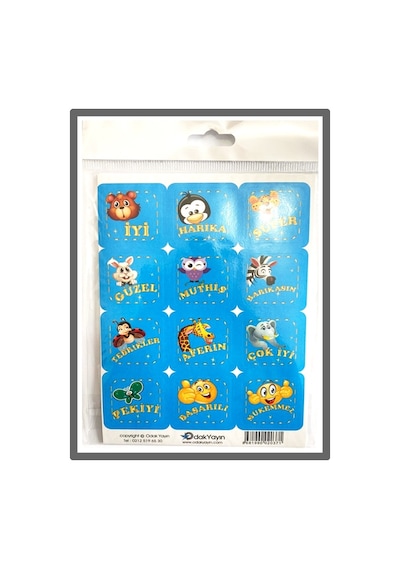 Odak Motivasyon Kartları Çıkartma 12X17Cm 10Lu