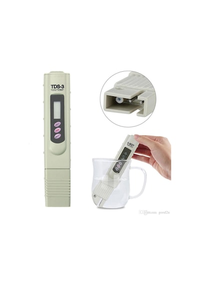 TDS Metre Su Kalite Test Ölçüm Cihazı Saflık Ölçer Pil+Deri Kılıf