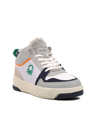 United Colors Of Benetton Beyaz Unisex Hi Sneaker Bn-31210 G Beyaz