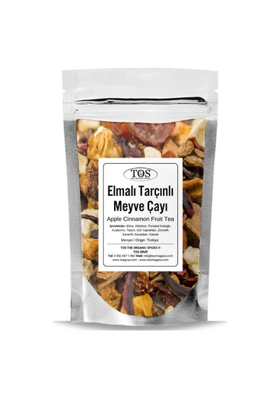 Tos The Organic Spices Elmalı Tarçınlı Meyve Çayı 40 G