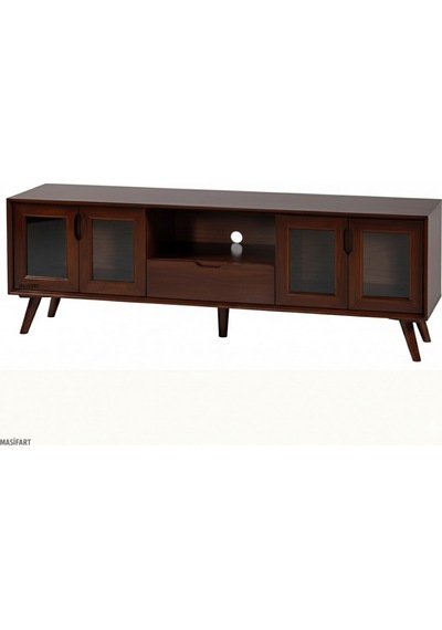 Masifart Venter 180 Lik Açık Retro Tv Ünitesi Ahşap Masifart Venter 180 Lik Açık Retro Tv Ünitesi Ahşap