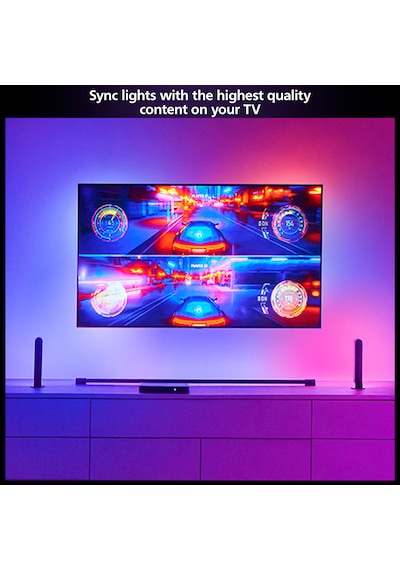 Philips Hue HDMI Sync Box 8k, 4 HDMI Bağlantısı, Akıllı Aydınlatma, Gen2