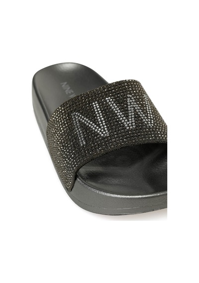 Nine West Star 3fx Grı Kadın Terlik Gri