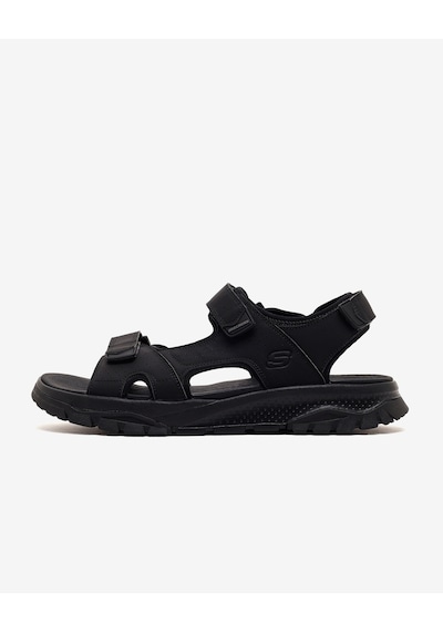 Skechers Wagner Erkek Siyah Sandalet 205724 Bbk Siyah