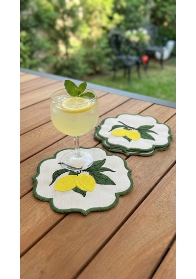 Limonea Embroidered Kokteyl Peçetesi