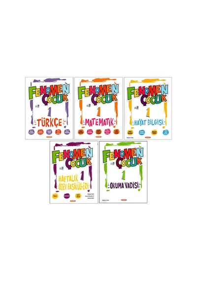 Fenomen 1. Sınıf 2. Dönem 5 Kitap