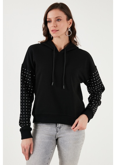 Fashion Friends Bayan Sweat 24k0390k1 Siyah Siyah