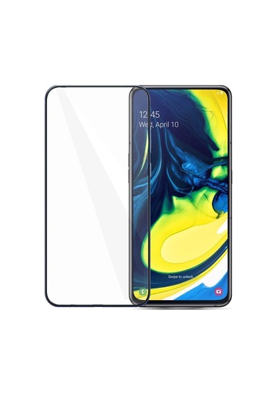 Blogy Galaxy A80 İle Uyumlu Flexi 5d Ekran Koruyucu