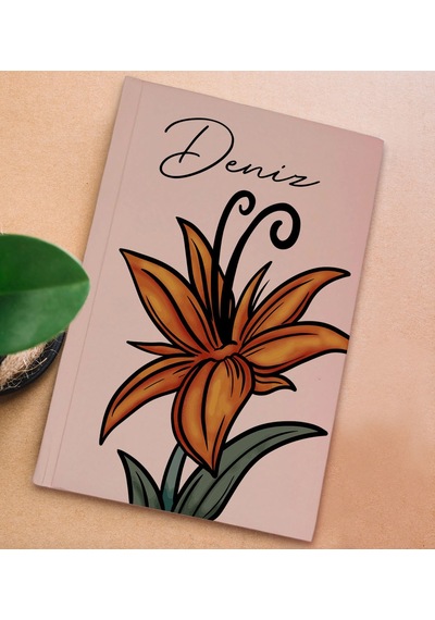 Bk Gift Kişiye Özel İsimli Sert Kapaklı Pudra Pembesi Lastikli Defter , Arkadaşa Hediye, Yeni İş Hediyesi, Doğum Günü Hediyesi-20 Pembe