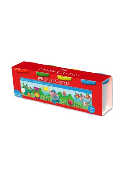 Faber-Castell4 Lü Oyun Hamuru