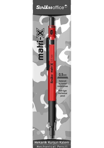 Scrikss Matrı-x Versatil Kalem 07 Kırmızı
