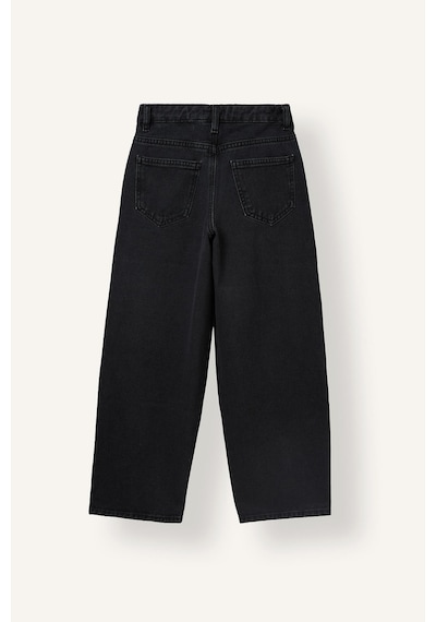 Defacto Baggy Fıt Jean Pantolon Kız Çocuk I1879a826aunm40 Siyah-nm40