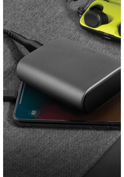 Compac 35 10.000 Mah Dijital Göstergeli 35w Type-c 22.5w Usb Çıkışlı Pd Hızlı Şarj Powerbank - Koyu Gri Koyu Gri