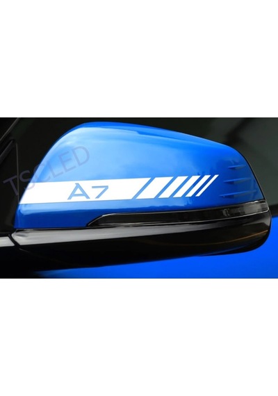 A7 Ayna Sticker Audi Oto Araba Sticker