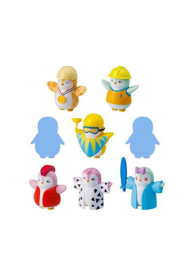 Pmı Pudgy Penguins 8'li Delüks Set Model 1 Diğer