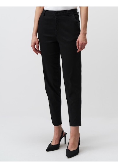 Jimmy Key Siyah Normal Paça Cepli Gabardin Pantolon 24spapav2900 Siyah