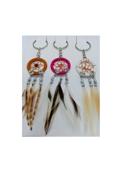 Dream Catcher Düş Kapanı Üç Renk Anahtarlık 84284159