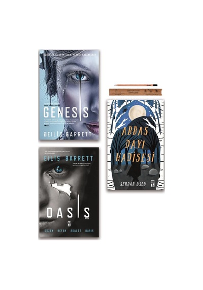 Genç Timaş Oasis - Genesis - Abbas Dayı Hadisesi Roman Set 3 Kitap