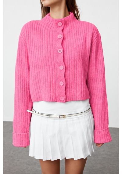 Maison Velora Kadın Pembe Basic Crop Yumuşak Dokulu Dik Yaka Triko Hırka-27aj001 Pembe 923043141 Pembe Maison Velora Kadın Pembe Basic Crop Yumuşak Dokulu Dik Yaka Triko Hırka-27aj001 Pembe 923043141 Pembe