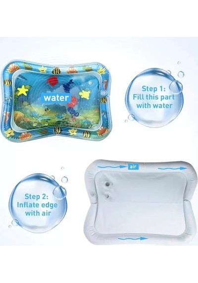 Kumsal Concept Bebek Su Oyun Matı Ve Bebekler İçin Eğlenceli Su Oyun Matı