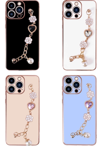 Apple Uyumlu iPhone 14 Pro El Tutamaçlı Kamera Korumalı Klfs Taka Silikon Kılıf-mor Mor