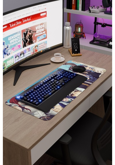 Fairy Tail Anime V4 - 70x30 Xl Gaming Kauçuk Kaymaz Taban Mouse Pad Fare Altlığı