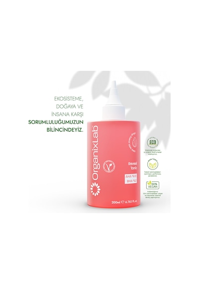 Organixlab Reveal Aha-Bha Akne Karşıtı Tonik 200 ML