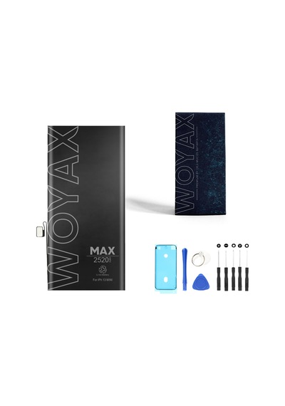 Woyax Apple Uyumlu iPhone 13 Mini  Premium Batarya 2550 Mah Yüksek Kapasite