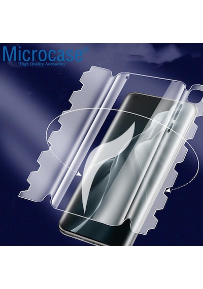 Microcase Xiaomi 12X Ön Arka Yan Koruma Full Body Film - Fl360