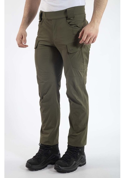 Vav Wear Outdoor Taktik Esnek Rahat Su İtici Erkek Pantolon Tacflex11 Haki