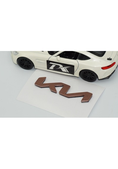 Dk Tuning Direksiyon Bronz Logo Amblem Arma Kia İle Uyumlu