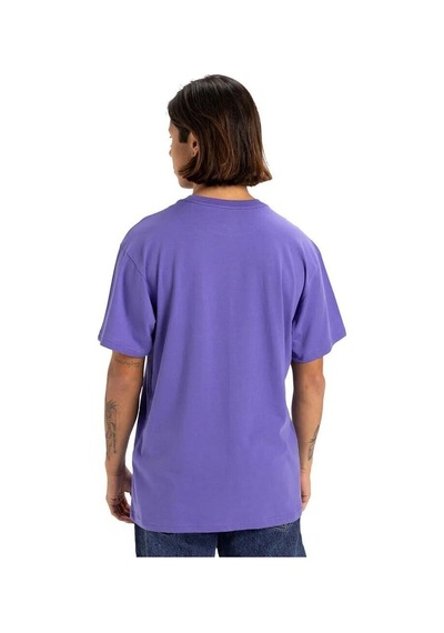 Quiksilver Retro Fade Ss Erkek T-shirt-29752 Mor