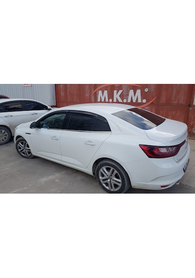 Renault Megane 4 Sedan 4'Lü Mugen Cam Rüzgarlık Seti