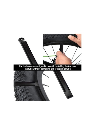 Tfixol Dağ Bisikleti İç Lastikleri 26x1.75/2.125 Schrader Valfli Ycle İç Lastik Lastik Kolları İle İç Lastik Ve