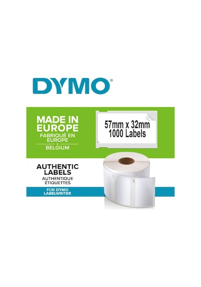 Dymo Lw 1154 Etiket Muadil 32 Mm X 57 Mm 1000 Adet Etiket Lw-450 1