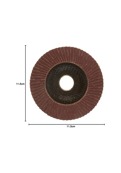 115 Mm 80 Kum Standard Seri Alox Flap Disk, Gri
