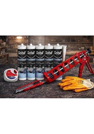 5x Selsil Duşakabin Silikon Seti - Uzman 001